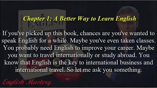 Chapter 1 A Better Way To Learn English [upl. by Mercie]