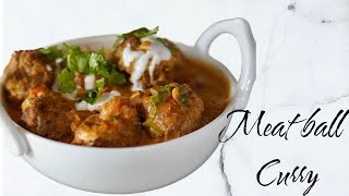 Delicious Meatball Curry excellent for Ghee Rice or Chapathi [upl. by Nosliw]