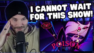 Metal Vocalist First Time Reaction  Poison Lyric video  Hazbin Hotel  Prime Video [upl. by Andel969]