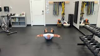 Prone Banded Overhead Press [upl. by Mattah]