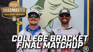 Bassmaster College Classic Bracket Finals matchup [upl. by Chancelor647]