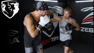 YouTuber vs Pro Boxer Shane Fazen Sparring Chris Algieri [upl. by Locke]