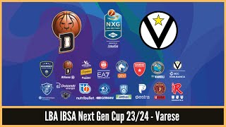 LBA IBSA Next Gen Cup 2324  Varese  ALLIANZ DERTHONA TORTONA vs VIRTUS EMILBANCA BOLOGNA [upl. by Gelman506]