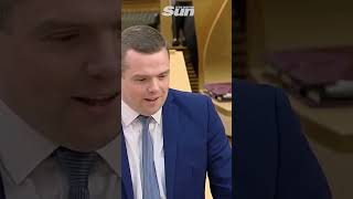 Douglas Ross mocks bored SNP backbenchers [upl. by Nuahsal]