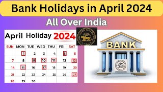 Bank Holidays in April 2024 bankholidayinapr2024 2024bankholidays advayainfo [upl. by Sheelah163]