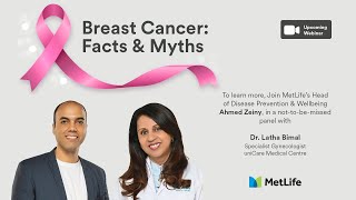 Breast Cancer Facts Myths and Early Detection  MetLife Gulf  Webinar [upl. by Brandy]