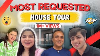 The most awaited HOUSE TOUR🤩🏡  Grovers here  ​⁠RajGrover005 [upl. by Daberath]