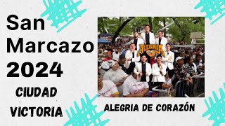 EN VIVO 🔴 GRUPO ALEGRÍA DE CORAZÓN💥 SAN MARCAZO 2024 🌴 CIUDAD VICTORIA📍 [upl. by Coryden]