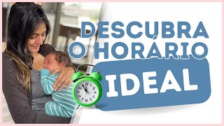 Qual HORARIO correto para seu bebe dormir  BEBE DORMINHOCO [upl. by Kolb751]