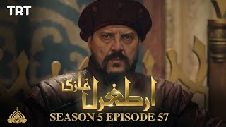 Ertugrul Ghazi Urdu  Episode 57  Season 5 [upl. by Albers]