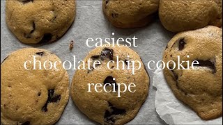 easy chocolate chip cookie recipe [upl. by Seymour]