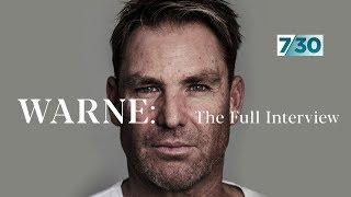 Shane Warne The full interview  730 [upl. by Ayekat]