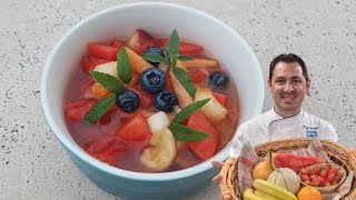 COMMENT FAIRE UNE SALADE DE FRUITS FRAIS [upl. by Fianna]