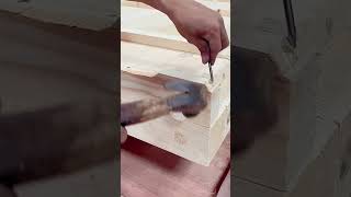 Installation process of wood door rotation axis [upl. by Buckler]