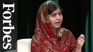 Malala On Peace Drones and Islam  Forbes [upl. by Nahtanoj]