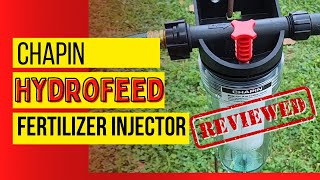 How to Fertilize Your ENTIRE Garden at the Same Time  Chapin HydroFeed Fertilizer Injector [upl. by Mika81]