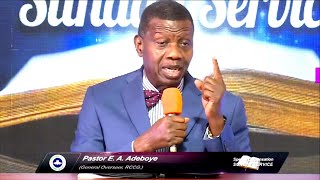 Pastor EA Adeboye Sermon RCCG July 31st 2022 SUNDAY SERVICE [upl. by Natie]