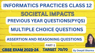 Societal Impacts Class 12 MCQ  Assertion and Reasoning Questions Societal Impacts  CBSE Exam [upl. by Eartha]