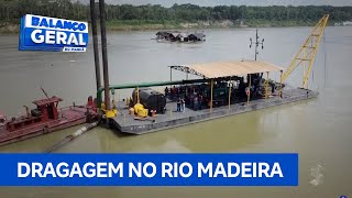 Obras de dragagem em 10 pontos entre Manicoré e Porto Velho [upl. by Silberman]