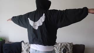 6ft Man Try on XS Yeezy Gap Balenciaga Dove Hoodie [upl. by Candi]