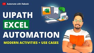 UiPath Excel Automation using Modern Activities [upl. by Jempty894]