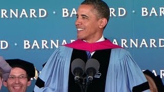 President Obama Speaks at Barnard College Commencement Ceremony [upl. by Nirag]