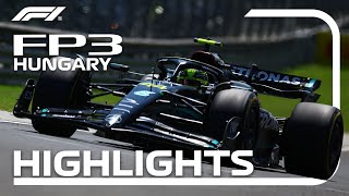 FP3 Highlights  2023 Hungarian Grand Prix [upl. by Notsej]