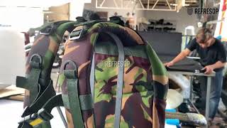 Review Ransel Army Tactical Daily Backpack PX417 [upl. by Leseil]