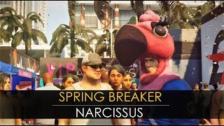 Hitman 2  Narcissus  Redacted Challenge  Spring Breaker Challenge  Miami  The Finish Line [upl. by Ardnosac]