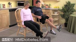 Seated StraightLeg Raise Exercise Video [upl. by Yee]