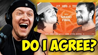 CHEZAME Reacts  RIVER 🇫🇷 🇨🇴 vs NaPoM 🇺🇸  GRAND BEATBOX BATTLE 2023 WORLD LEAGUE  Solo Final [upl. by Thrift585]