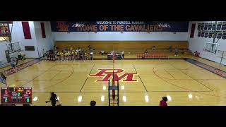 Purcell Marian vs Roger Bacon High School Girls Varsity Volleyball [upl. by Ensign368]