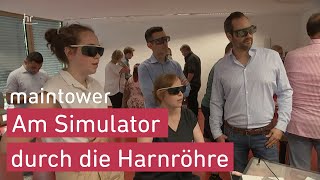 UrologieAusbildung am Harnröhren Simulator  maintower [upl. by Micheline]