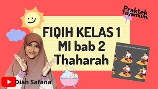 Fikih kelas 1 semester 1 bab 2 Thaharah  Fikih kelas 1 mi  Fikih kelas 1 bab Thaharah [upl. by Yanehs]