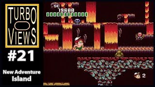 quotNew Adventure Islandquot  Turbo Views 21 TurboGrafx16  Duo game REVIEW [upl. by Auqenat]