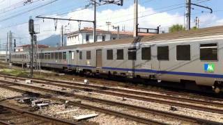 Trenes SNCF en Hendaya 31 Julio 2011 [upl. by Ahsirk]