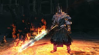 Gwyn Lord of Cinder Final Boss Fight amp End Credits  Darks souls 1 [upl. by Holbrooke]