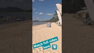 Arinara Beach Resort Phuket  Starbucks on the beach ☕️ 🇹🇭🏝️ beach vlog arinara phuket [upl. by Zsa]