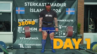 Icelands Strongest Man Day 1 [upl. by Bor445]