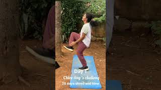 Day 119 2024 Shred and Tone Challenge  ytshorts chloetingworkout shorts chloeting [upl. by Fasto]