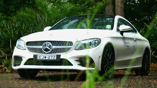 MercedesBenz C 200 Coupe 2021  FIRST DRIVE  AUSTRALIAN REVIEW [upl. by Aihsoem846]