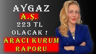 AYGAZ  ARACI KURUM ÖNERİ RAPORU TEKNİK ANALİZ  aygaz [upl. by Nnylirej]