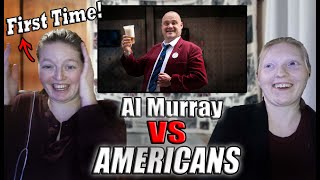 Americans First Time Reacting to quotAl Murray VS Americansquot [upl. by Ardnuaek]