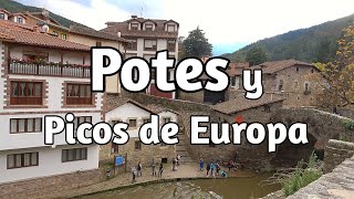 POTES y PICOS DE EUROPA 4K 🟢 Pueblo más Bonito 📌 Qué ver y hacer 1 día  Cantabria  España [upl. by Preciosa]