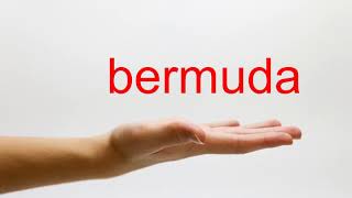 How to Pronounce bermuda  American English [upl. by Desmund722]