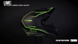 509 Altitude Carbon Fiber Snow Helmet  Lime [upl. by Anaiq]