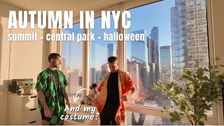 Autumn in NYC 🍂 Epic Views from Summit Central Park Magic amp Halloween Fun [upl. by Oeflein590]