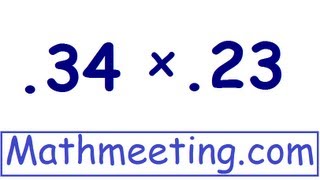 Multiplying Decimals 3 [upl. by Jahdiel]