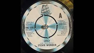 Stevie Wonder  Lately 1981 [upl. by Schlenger]