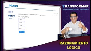 🔴 Simulador TRANSFORMAR 2022  Razonamiento Lógico 1 [upl. by Hamehseer]